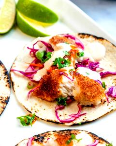 1 serving Tilapia Fish Taco