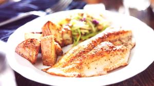 1 serving Tilapia Lafayette