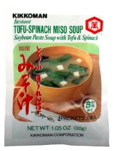 1 Serving Tofu & Spinach Miso Soup Mix