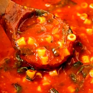 1 Serving Tomato Florentine Soup (Low Fat) - Large