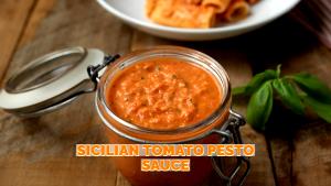 1 Serving Tomato Garlic Pesto Marinade