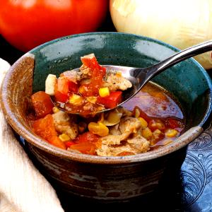 1 Serving Tortilla Soup