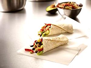 1 Serving Tri-Colored Tortilla Chips Wrap