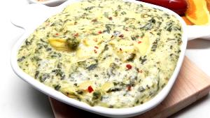 1 serving Trios Spinach Artichoke Dip