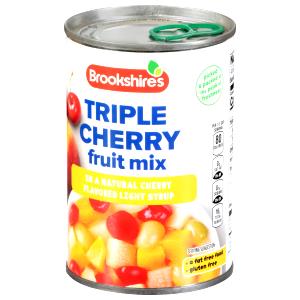 1 Serving Triple Cherry Mixed Fruit In Light Syrup