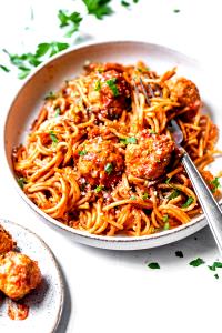 1 Serving Triple Play Turkey Meatballs And Pasta Dinner