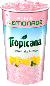 1 Serving Tropicana Pink Lemonade Xtra Large