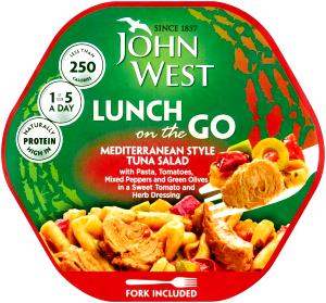 1 Serving Tuna Light Lunch Mediterranean With Chargrilled Onions