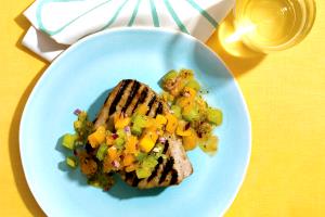 1 Serving Tuna Light Lunch, Tomato Salsa