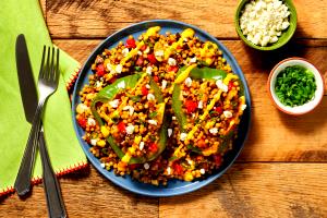 1 serving Tunisian Mushroom Stuffed Peppers