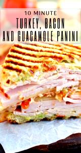 1 Serving Turkey Bacon Guacamole - Large W/ Cheese & Dressing