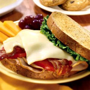 1 Serving Turkey Bacon Melt