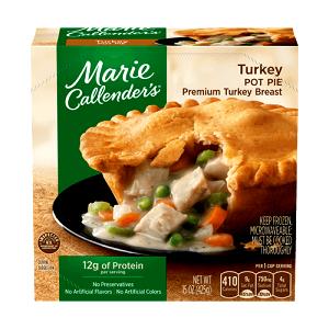 1 Serving Turkey Pot Pie, Frozen