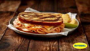 1 Serving Turkey Reuben Sandwich (Sm.)