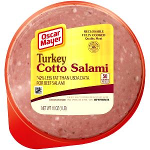1 Serving Turkey Salami, Cotto