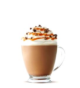 1 Serving Turtle Mocha, Small - Skim Milk W/ Whip