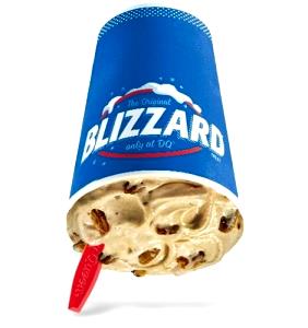 1 serving Turtle Pecan Cluster Blizzard (Medium)