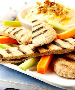 1 serving Tuscan Hummus with Honey-Wheat with Whole Grain Pita