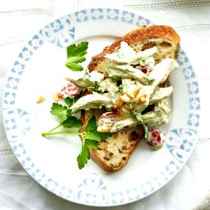 1 Serving Tuscan Pesto Chicken Salad - Healthy Blend