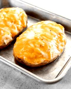 1 Serving Twice Baked Potato Triple Cheese Potatoes