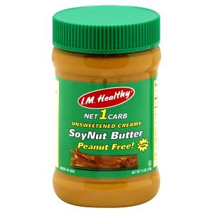 1 Serving Unsweetened Creamy Net 1 Carb Soynut Butter