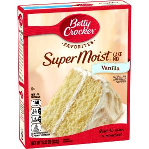 1 Serving Vanilla Cake Mix