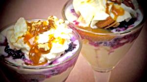 1 Serving Vanilla Caramel Sundae Pudding Snacks, Nonfat