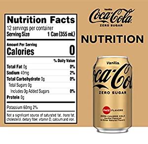 1 Serving Vanilla Coke Zero