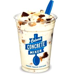 1 Serving Vanilla Concrete Mixer, Short