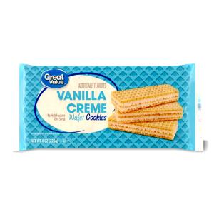 1 Serving Vanilla Creme Sugar Wafer Cookies