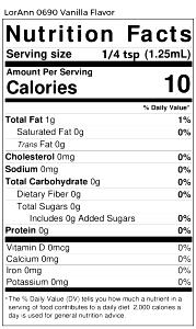 1 Serving Vanilla Flavor Add-In - Large