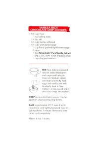 1 Serving Vanilla Flavor Add-In - Medium