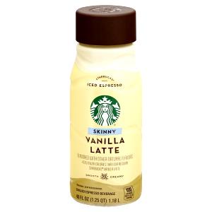 1 Serving Vanilla Latte With Flavor - Skim Milk - 12 Oz.