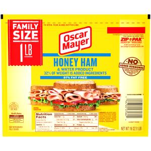1 Serving Variety Pack - Ham - 97% Fat Free Lunch Meat