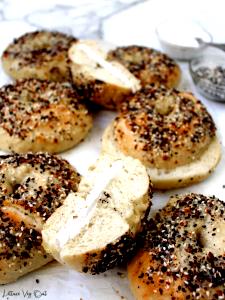 1 Serving Veg Out On Sesame Seed Bagel