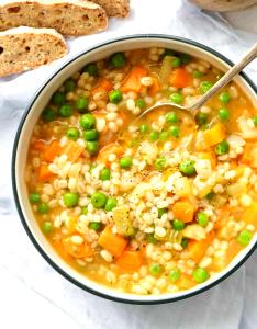 1 Serving Vegetable Barley Soup