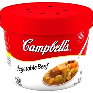 1 Serving Vegetable Beef Soup (Microwavable)
