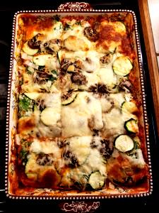 1 Serving Vegetable Lasagna Entree, Less Sodium