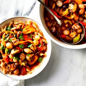 1 Serving Vegetarian Plate, Bourguignonne