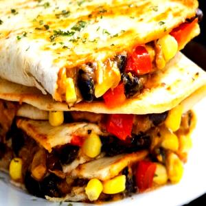 1 Serving Vegetarian Quesadilla