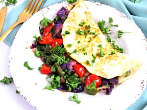 1 serving Veggie Egg White Omelet