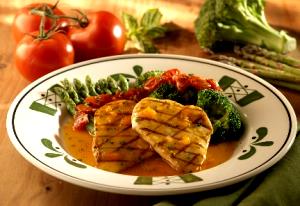 1 Serving Venetian Apricot Chicken, Dinner Portion