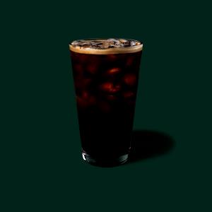 1 Serving Venti - Iced Caffe Americano - Soy (CD) Milk