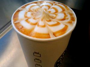 1 Serving Venti - Iced Caramel Macchiato - Nonfat Milk