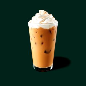 1 Serving Venti - Iced Pumpkin Spice Latte - No Whip - Soy (CD) Milk