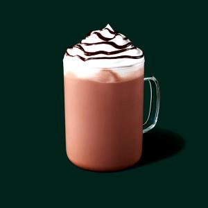 1 Serving Venti - Iced Signature Hot Chocolate - No Whip - Nonfat Milk