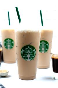 1 Serving Venti - Iced White Chocolate Mocha - No Whip - Whole Milk