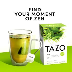 1 Serving Venti - Lemonade Blended Beverage With Tazo Zen Green Tea - 2% Milk