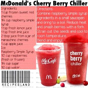1 serving Very Berry Chiller (20 oz)
