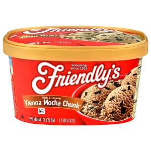 1 Serving Vienna Mocha Chunk - Single Scoop Ice Cream